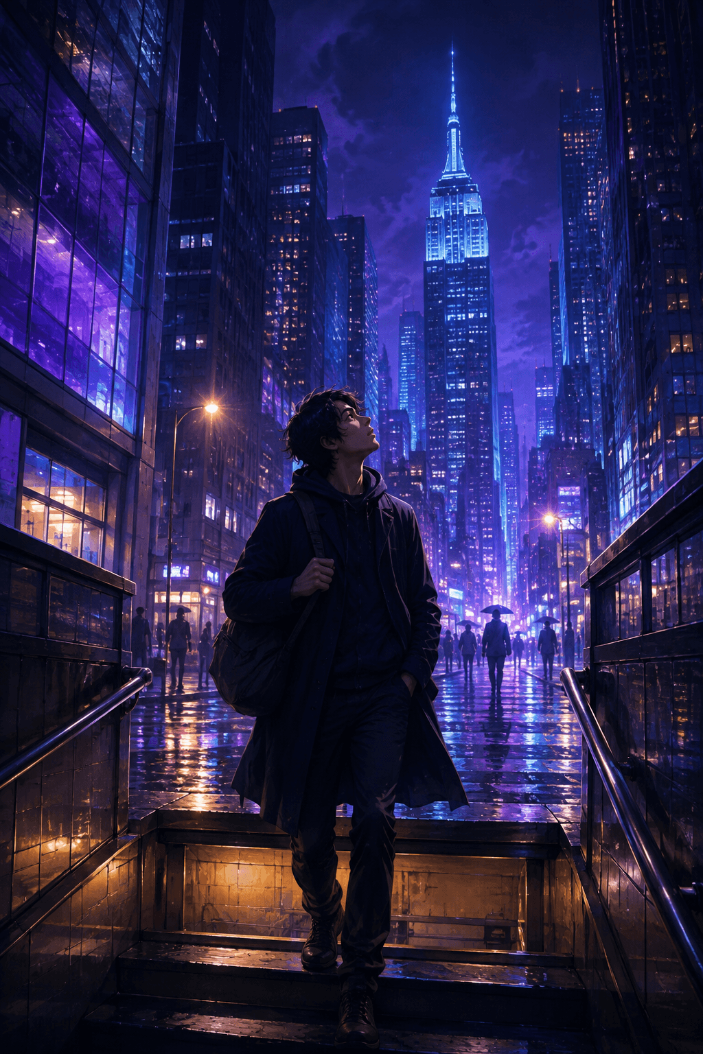 Neon Arrival by Milo Reyes